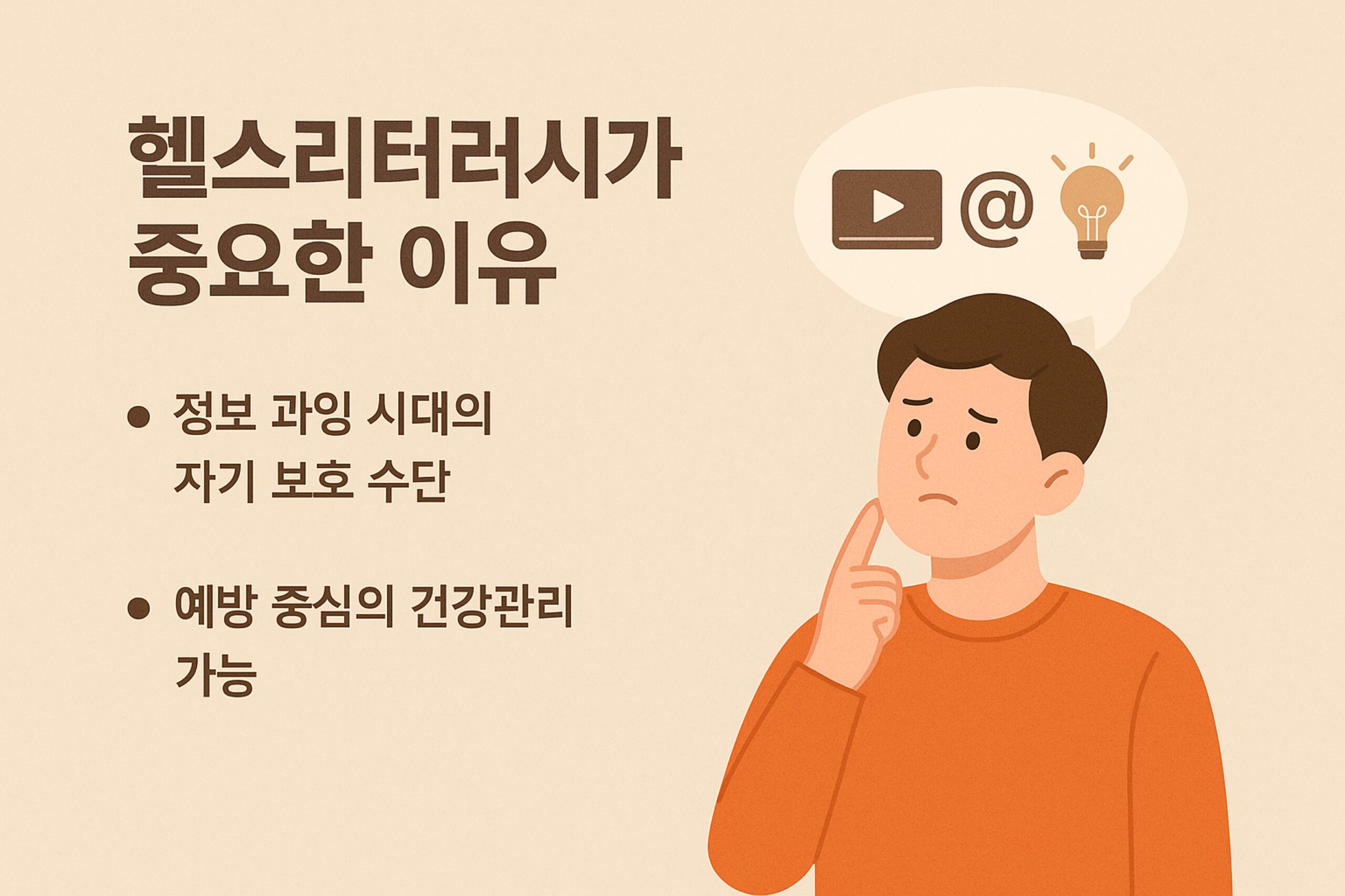 헬스리터러시의 중요성: 정보의 시대, 건강을 지키는 핵심 능력